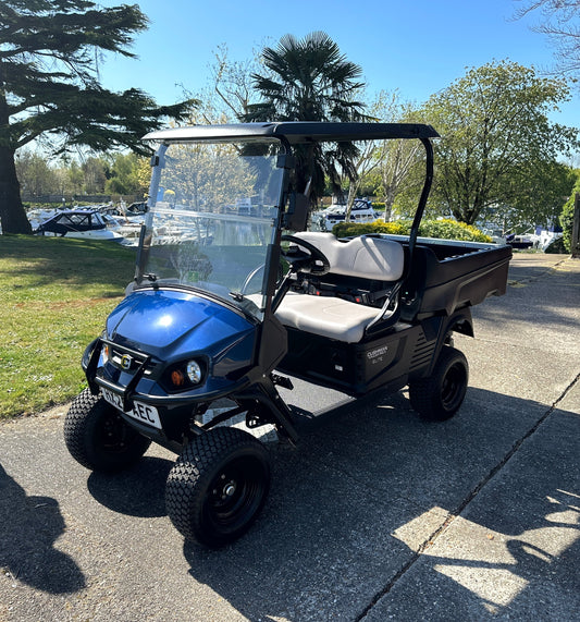A rare road-legal Cushman Hauler Pro-X ELiTE delivered to Penton Hook Marina—completing a two-vehicle fleet for their operations.