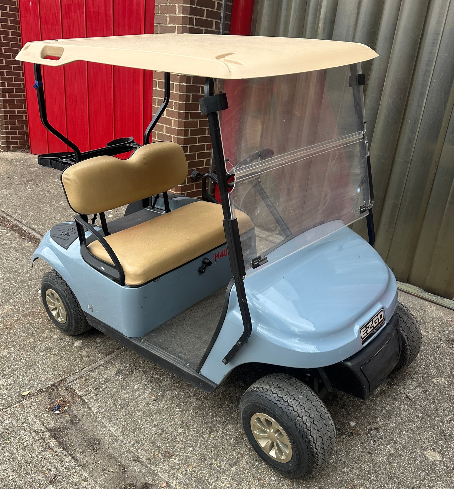 2022 EZGO TXT EX1 Golf Buggy - Petrol - Ocean Grey - Used