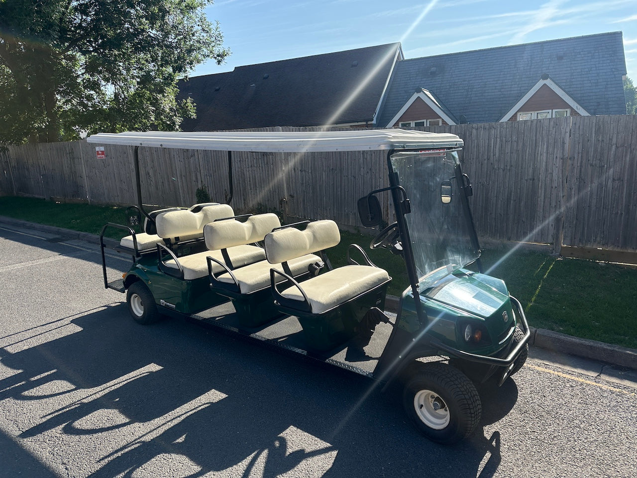 2018 Cushman Shuttle 8 – Electric – Forest Green – Used