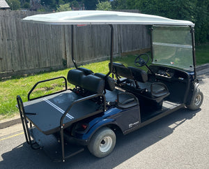 Cushman Shuttle 6 48V - Electric - Patriot Blue - Good Condition thumbnail 2