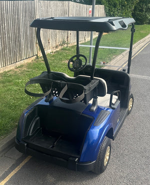 2020 EZGO RXV ELiTE Golf Buggy – Lithium – Electric Blue – Used thumbnail 2