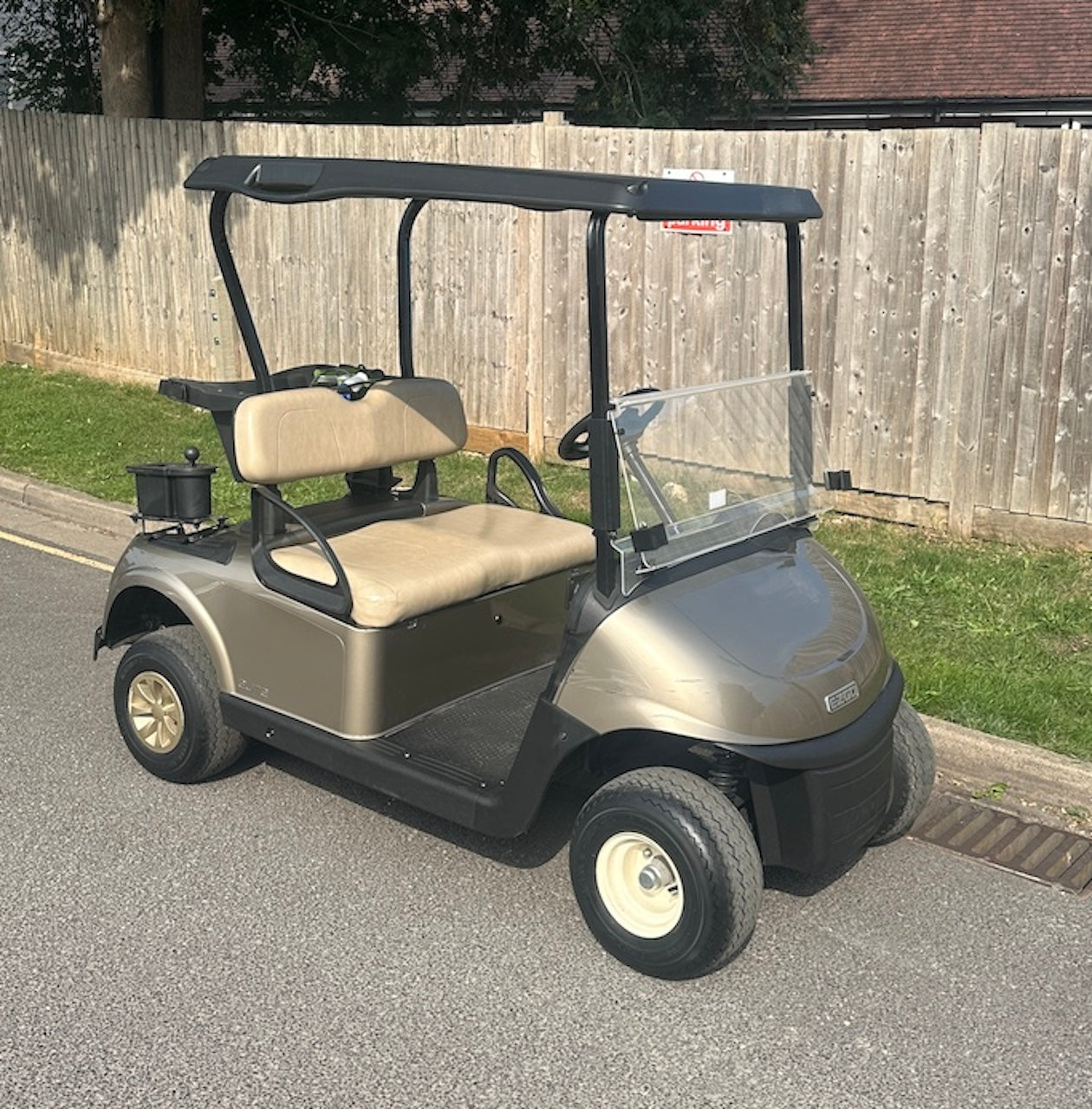 2021 EZGO RXV ELiTE Golf Buggy - Lithium - Almond - Used