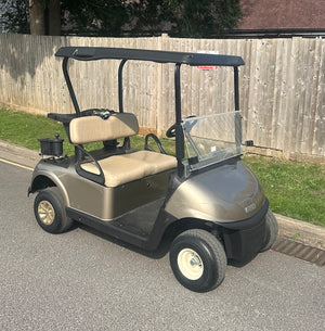 2021 EZGO RXV ELiTE Golf Buggy - Lithium - Almond - Used thumbnail 1