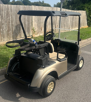 2021 EZGO RXV ELiTE Golf Buggy - Lithium - Almond - Used thumbnail 2