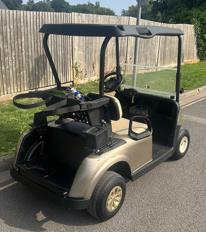 EZGO RXV golf buggy with cargo box