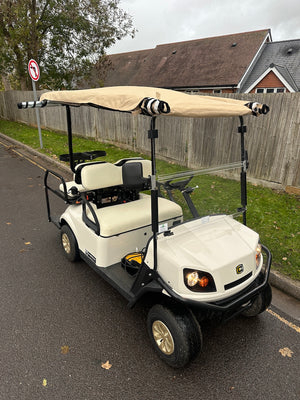 2020 Cushman Shuttle 2+2 48V Buggy - Electric - White - Like New thumbnail 2