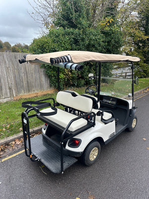 2020 Cushman Shuttle 2+2 48V Buggy - Electric - White - Like New thumbnail 3