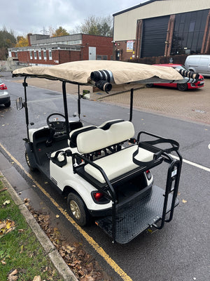 2020 Cushman Shuttle 2+2 48V Buggy - Electric - White - Like New thumbnail 4