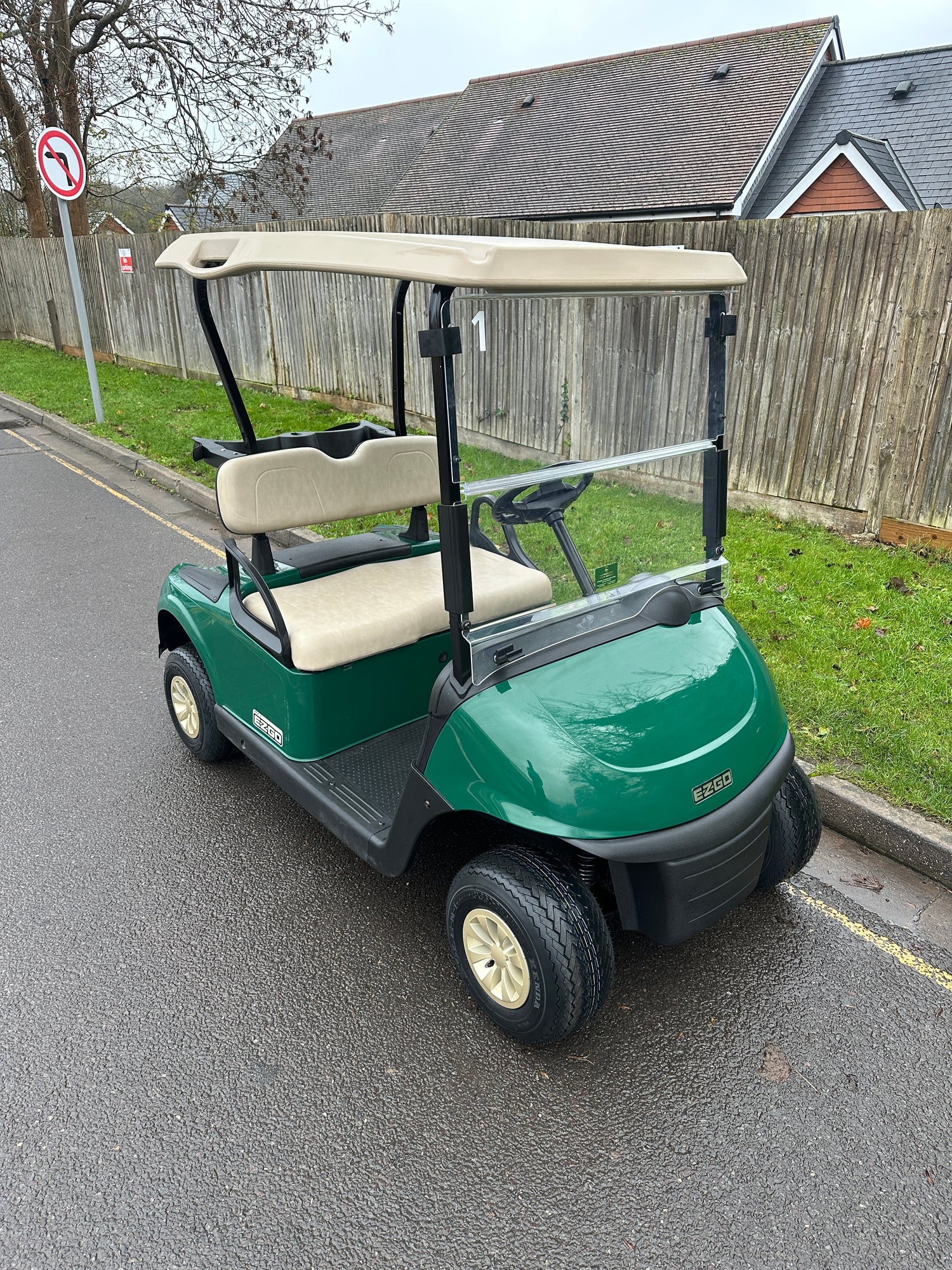 EZGO RXV - Electric - Green/White/Black/Blue/Grey - Pre-Owned - Refurbished