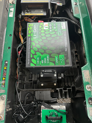 EZGO RXV - Electric - Green/White/Black/Blue/Grey - Pre-Owned - Refurbished thumbnail 5