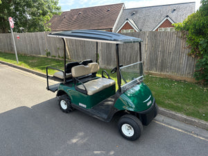 Refurbished EZGO RXV 2+2 - Electric - Green/White/Black/Blue/Grey - Refurbished thumbnail 1