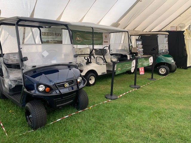 Hospitality buggies for shows